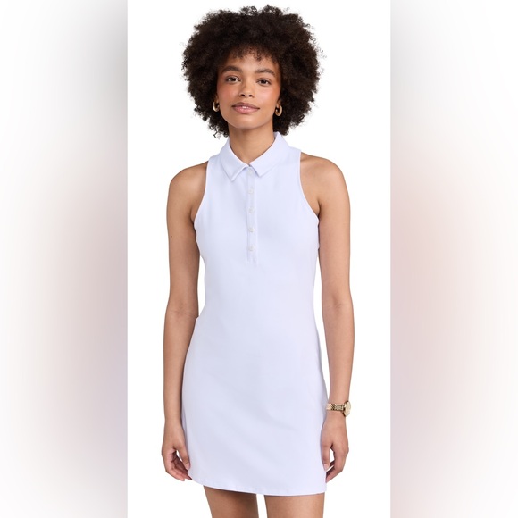 ALO Yoga White Charmed Tennis Dress - Picture 1 of 6